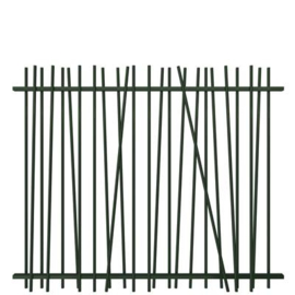 Spijlenvak Mykadoo pro 2000 - h.o.h. max. 110 mm - thermisch verzinkt en gecoat RAL6009 Art. nr. VAMYVV60092000 prijs per Stuk(s) excl. BTW