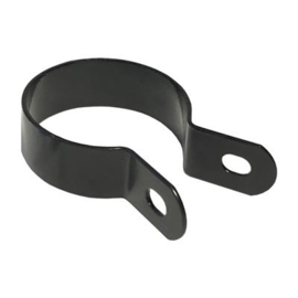 Kortlip eindbeugel Ø60 mm - elektrolytisch verzinkt en gecoat RAL9005 Art. nr. DLEB900560 prijs per Stuk(s) excl. BTW