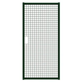 Tuinpoortvleugel 1000x2000 mm met gaasvulling - RAL6009 Art. nr. TPS6009100200 prijs per Stuk(s) excl. BTW