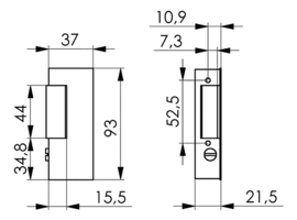 148ADINR~~Elektrisch slot