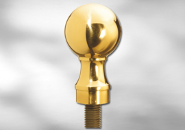 NB158~~NEW-YORK - MESSING BOL - Ø38.1