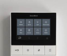 Doorbird 1A1101 Binnenpost met witte behuizing   (HO)