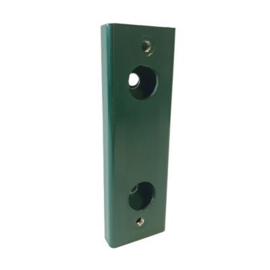 Montagekoker 50x20x170 mm t.b.v. standaard slotvanger - RAL6009 Art. nr. OVK60095020170S prijs per Stuk(s) excl. BTW