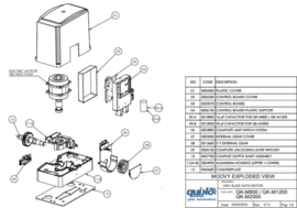 Quiko Moovy. onderdelen voor Quiko Moovy  (QU)