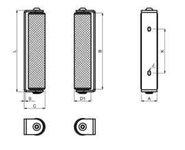 Toog / Klokpoorten geleiding 1700336 CRANKSHAFT 440  (HO)