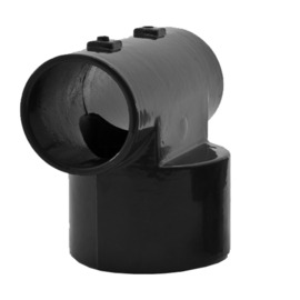 T-kop 89x60 mm (ballenvangerkop) - RAL9005 Art. nr. TK9005609060BAL prijs per Stuk(s) excl. BTW