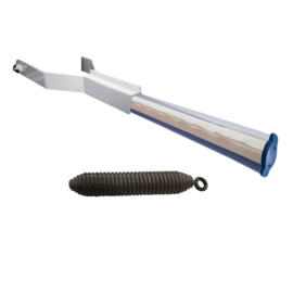 Sea slagboom Arm VELA IND CEN 6m + rubber Art nr. BAS716  (NE)