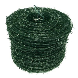 Puntdraad - 250 mtr - RAL 6009 Art. nr. PD6009250 prijs per Rol excl. BTW