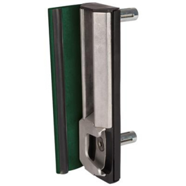 Veiligheidsslotvanger RVS voor Ø 40-60 mm - slagplaat RAL6009 Art. nr. SHRL6009QF2K prijs per Stuk(s) excl. BTW