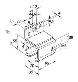 85172~~MUURBEVESTIGING - TYPE 40