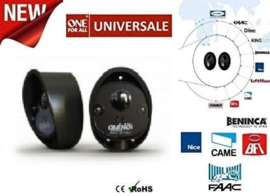 Quiko IR Sensoren, bereik 40 meter, dubbele behuizing: daardoor zeer waterdicht. toepasbaar op elk merk automatisering. Art. 4005  (QU)