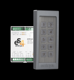 Entrya ES4-KP kit met grijs opbouw codeklavier Art nr. 105505  (SE)