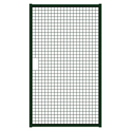 Tuinpoortvleugel 1200x2000 mm met gaasvulling - RAL6009 Art. nr. TPS6009120200  prijs per Stuk(s) excl. BTW