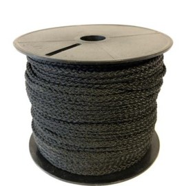 Bindkoord 3 mm polypropyleen 50 mtr - zwart Art. nr. BVNPPKOORDZWART prijs per Rol excl. BTW