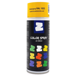 ZINGACOLORSPRAY RAL1023~~ZINGA COLOR SPRAY RAL 1023 - VERKEERSGEEL