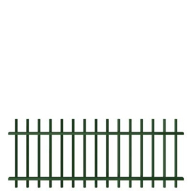 Spijlenvak Arena pro 1000 - h.o.h. 150 mm - thermisch verzinkt en gecoat RAL6005 Art. nr. VAARVV60051000  prijs per Stuk(s) excl. BTW