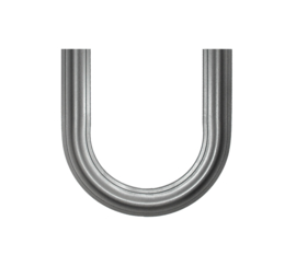 Grande Forge CU165 bocht handgreep (MC 305) 44x14 mm - 250x170 mm Art. CU165