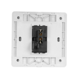 Drukknop extra plat, opbouw. Door Exit. Art. 0805  (QU)