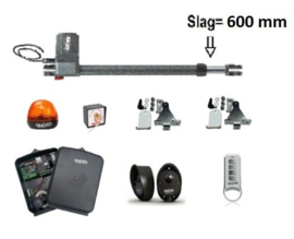 Quiko NEO 600 new 230v. linker motor, professional. voor poorten met vleugels van 1,5 tot 7 meter en tot 1200kg.