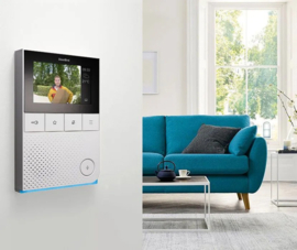 Doorbird 1A1101 Binnenpost met witte behuizing   (HO)