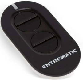 Ditec ZEN4 Handzender vierkanaals., rolling code 433Mhz in zwart (HO)