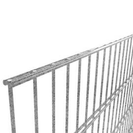 Dubbelstaafmat 6/5/6 - 25x200 mm - 800 mm - verzinkt Art. nr. TD6V0250800 prijs per Bundel à 30 stuks excl. BTW