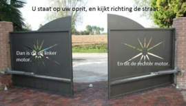 Quiko Rotello 400 linker en rechter motor.  (QU)