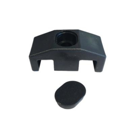 Paneelklem 11 mm (excl. zelftapper) kunststof | voor dubbelstaafmatten 8/6/8 mm Art. nr. PANKLEM11 prijs per Stuk(s) excl. BTW