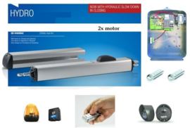 2x Quiko Hydro 400 losse motoren met kappen  (QU)