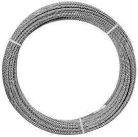 04196-10M~~KABEL 5MM - MET STRENGEN-HALF SOEPEL-10M