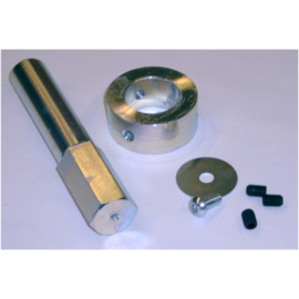 Vektor Steekas van 25,4mm naar 6-kant 27mm (Crawford). Art nr. SPT114  (NE)