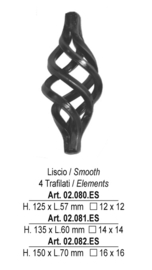 02.080.ES~~TORS 125X57MM # 12MM