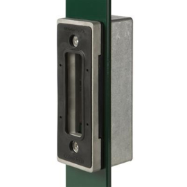 Aluminium adapter bakje voor platte profielen in combinatie met SSKZ QF slotvanger Art. nr. OSET  prijs per Stuk(s) excl. BTW