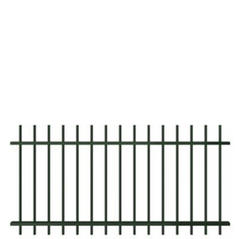 Spijlenvak Orion pro 1250 - h.o.h. 100 mm - sendzimir verzinkt en gecoat RAL6009 Art. nr. VAO1SV60091250  prijs per Stuk(s) excl. BTW