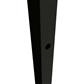 Eindstaander t.b.v. Vesta/Tyro 2500 mm - RAL9005 Art. nr. EPT1SV9005335 prijs per Stuk(s) excl. BTW