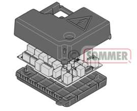 Sommer DT-B-1 stuurprint Twist AM Art nr. 104605  (SE)