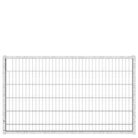 Tuinpoortvleugel 2000x1200 mm met dubbelstaafmatvulling - verzinkt Art. nr. TPTDMVV200120 prijs per Stuk(s) excl. BTW