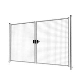 Dubbele tuinpoortset met gaasvulling 3000x2000 - verzinkt Art. nr. TPDVV300200S prijs per Set excl. BTW