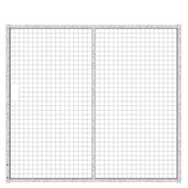 Tuinpoortvleugel met gaasvulling 2000x1800 - verzinkt Art. nr. TPVV200180  prijs per Stuk(s) excl. BTW