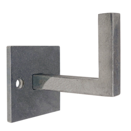 15.005.11~~VIERKANTE LEUNINGHOUDER MET 2 GATEN