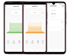 K-408 wofea, uniek type WIFI switch. met uw GSM uw poort / garagedeur openen en op uw GSM zien of de deur open of dicht is. Art. 4408  (QU)