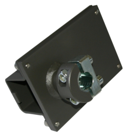 RIB slagboom Bevestiging ronde arm D80 Art nr. BAR58  (NE)