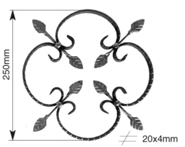 23-2~~SIERORNAMENT 250MM