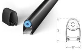 PA2000 passieve veiligheidslijst 61x2000mm Art nr. 104389  (SE)