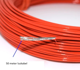 lusdetector en 50m lus. universeel.  24v. Voor onder de bestrating. reageert alleen op auto's. (QU)