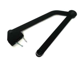 Knikarm lang zwart voor Optimus 250 Art nr. 104409  (SE)