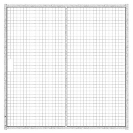 Tuinpoortvleugel met gaasvulling 2000x2000 - verzinkt Art. nr. TPVV200200  prijs per Stuk(s) excl. BTW