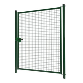 Enkele tuinpoortset met gaasvulling 1500x2000 - RAL6005 Art. nr. TPS6005150200S  prijs per Set excl. BTW