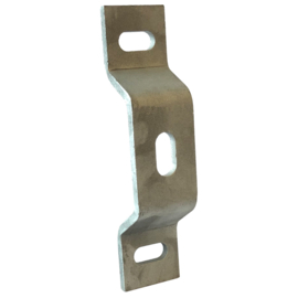 Muurplaat t.b.v. tuinpoort (TPS) doorboorscharnier - thermisch verzinkt Art. nr. MUURPLSCHVTP