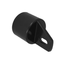 Einddop Ø 42 mm - RAL9005 Art. nr. ED900542 prijs per Stuk(s) excl. BTW